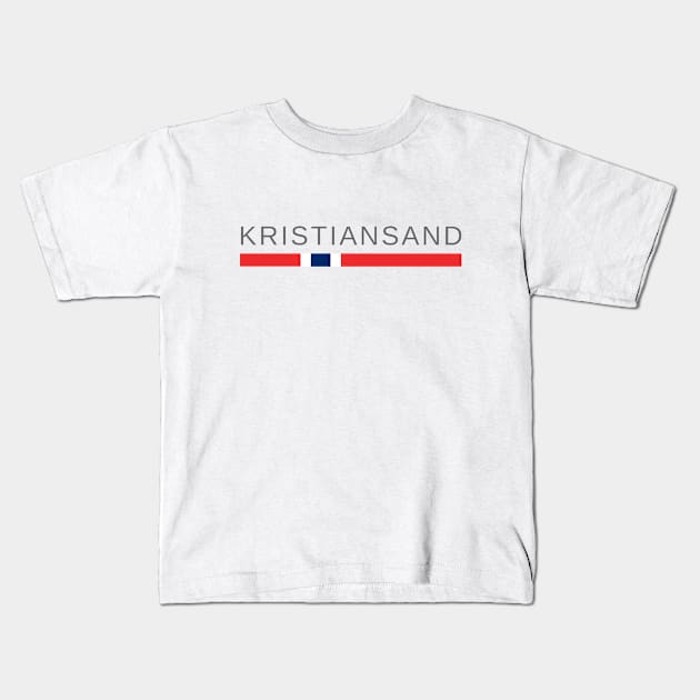 Kristiansand Norway Kids T-Shirt by tshirtsnorway